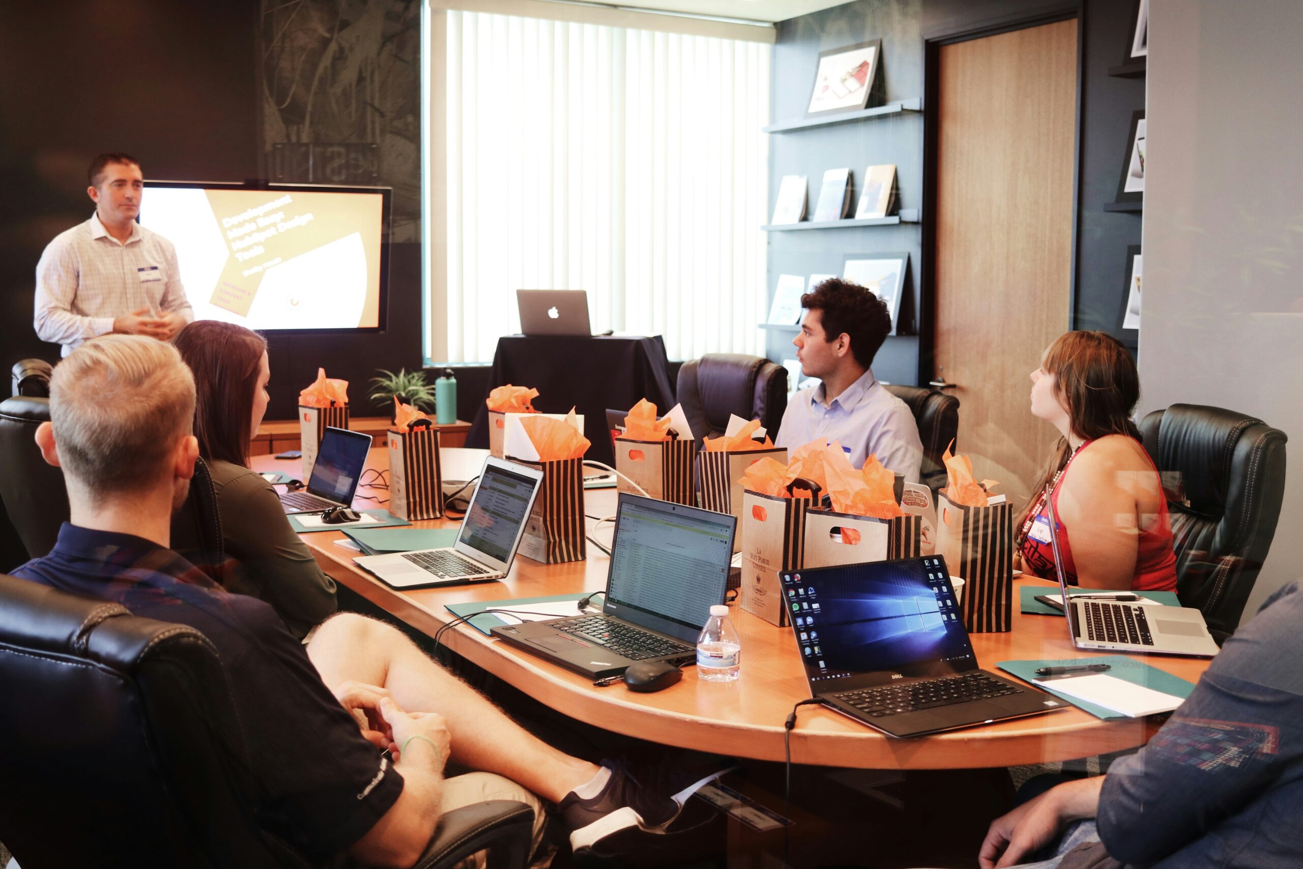 onprofit team reviewing digital outreach, SEO, and email strategy