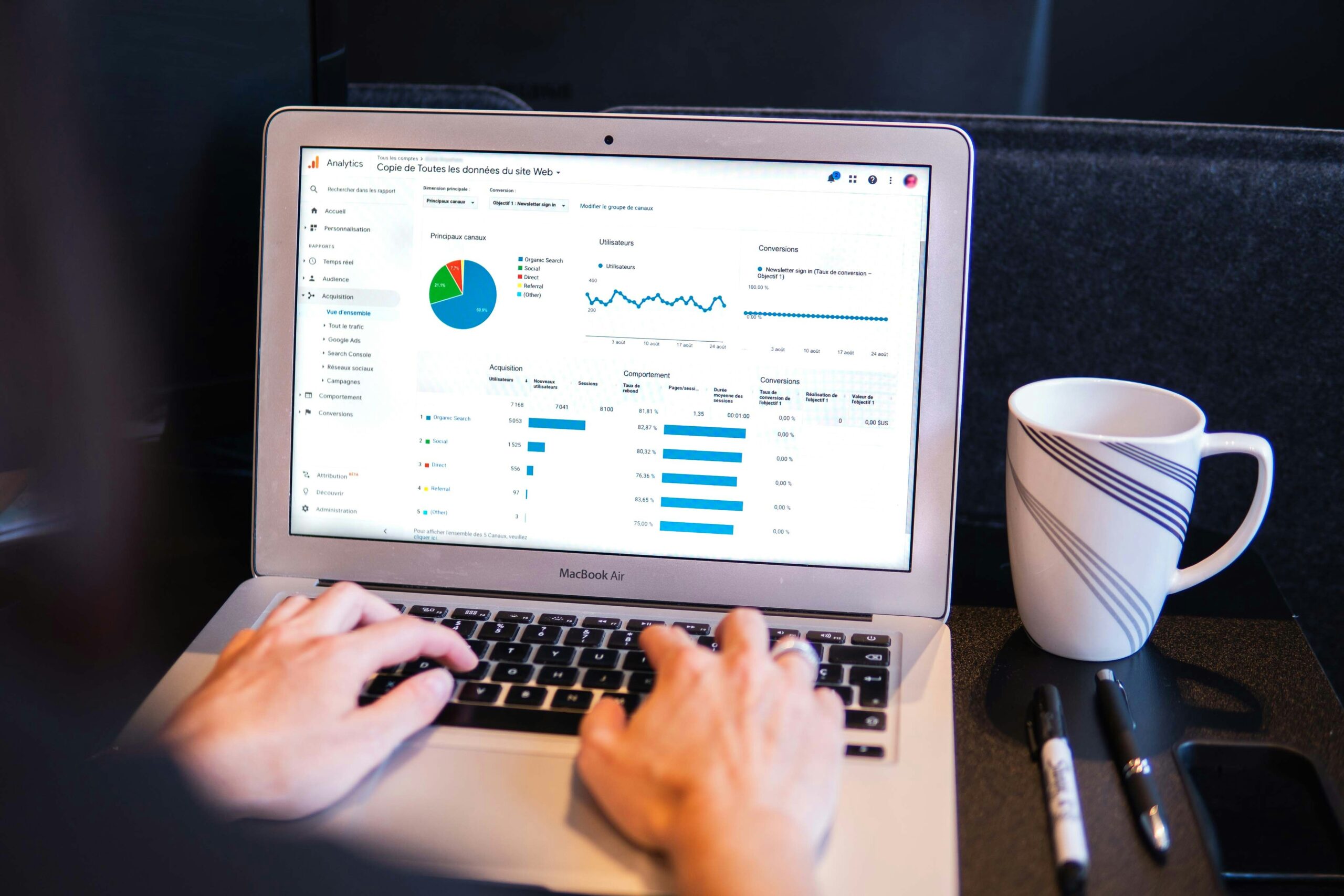 Nonprofit team reviewing quick SEO improvements for better visibility