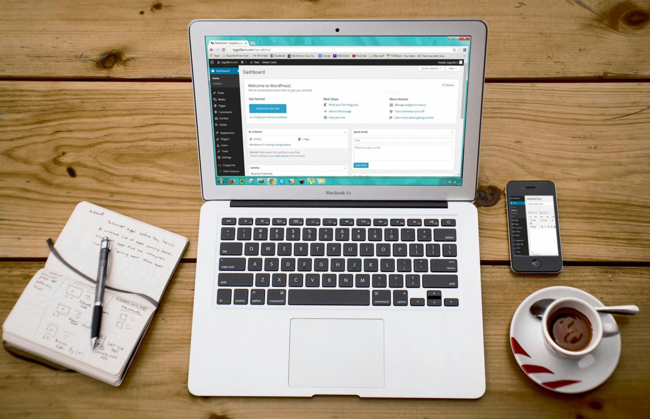 Digital consultant reviewing nonprofit website performance.