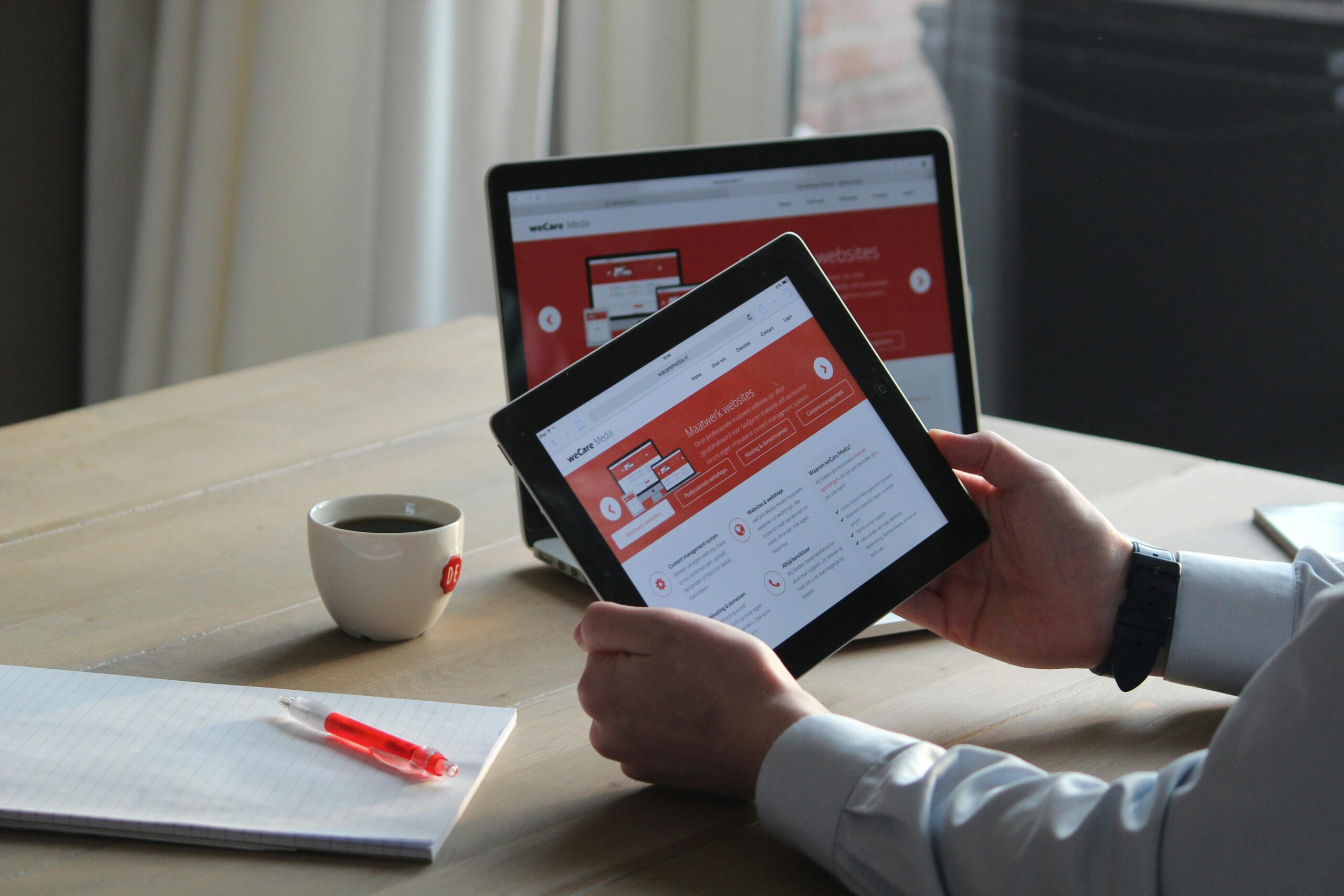 Nonprofit website with mobile layout issues affecting supporter engagement