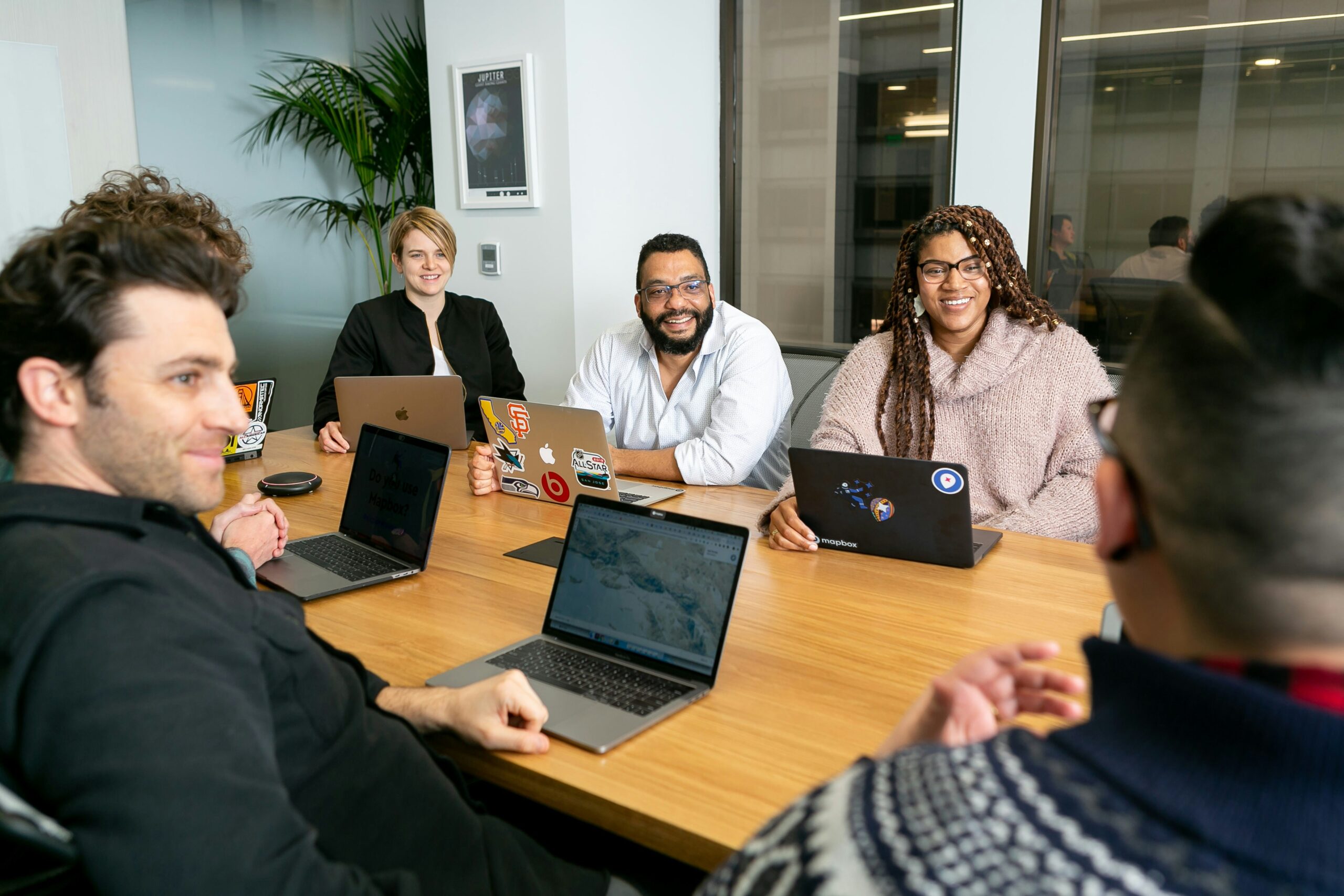 Nonprofit communications team planning digital outreach and website improvements around mission goals.